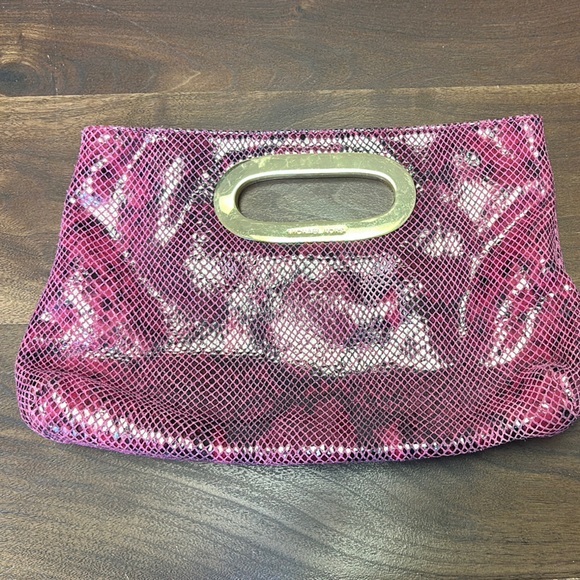 Michael Kors Evening Clutch Bag snakeskin - Picture 4 of 6